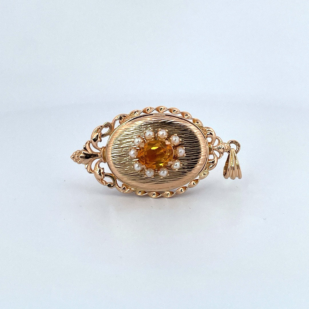 Pendentif Photo Style Victorien