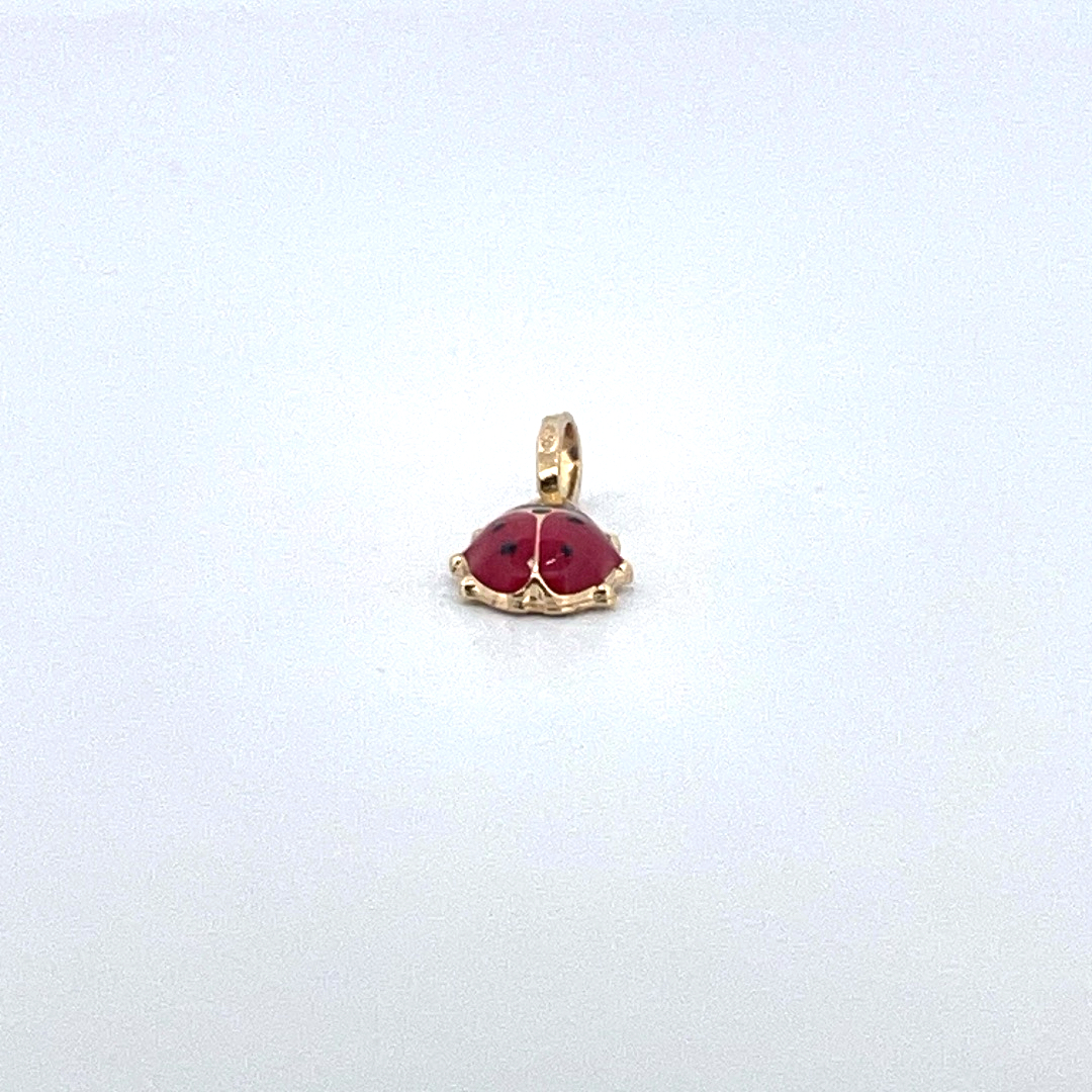 Charmant pendentif porte bonheur coccinelle – Image 3